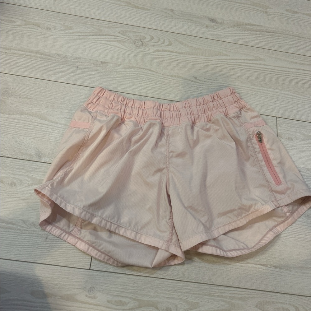 Lululemon Strawberry Milkshake Tracker Shorts
